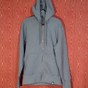 AMERICAN GIANT Classic Full Zip Fleece Sweatshirt Hoodie - Size Medium